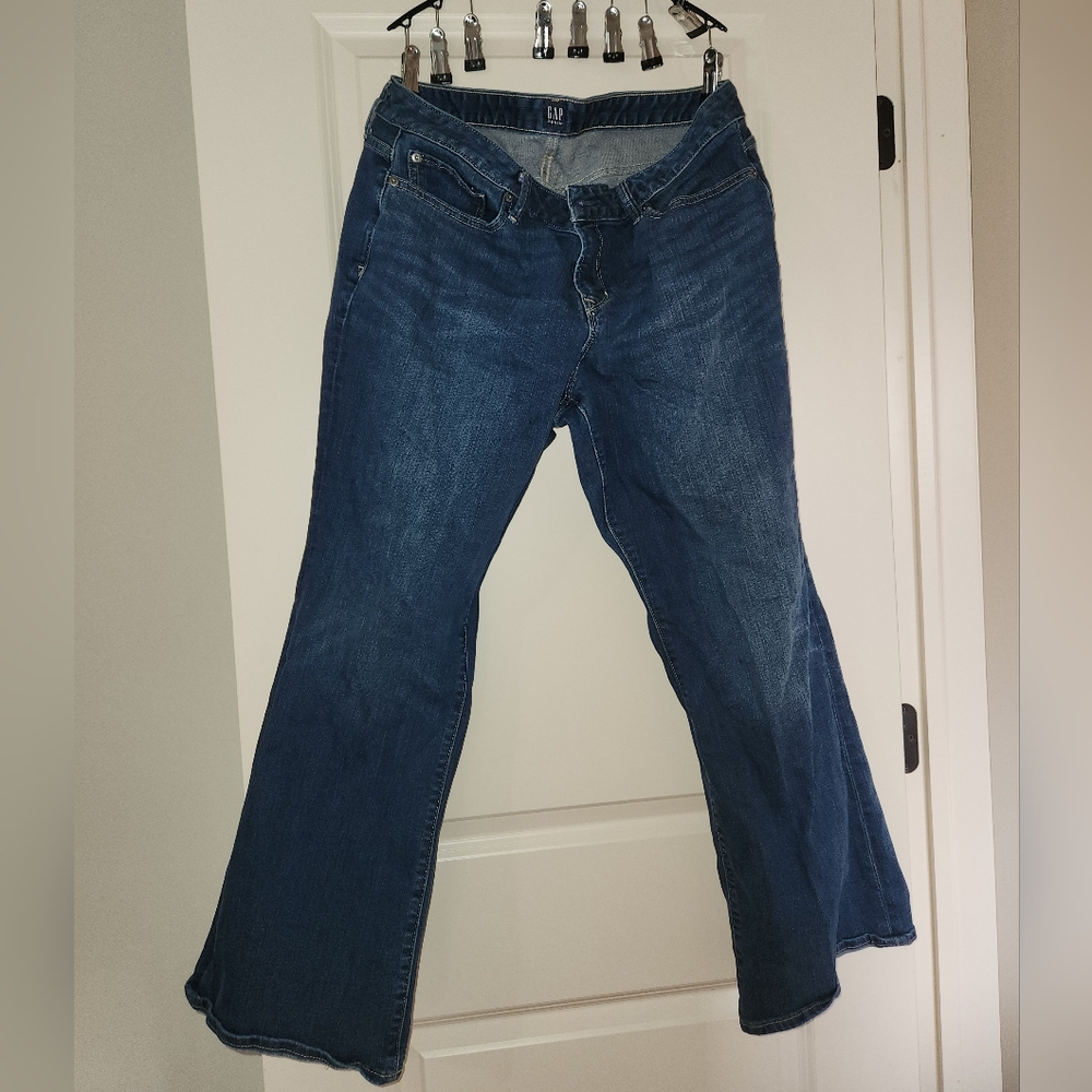 GAP Long And Lean Boot Cut Jeans Classic Denim
